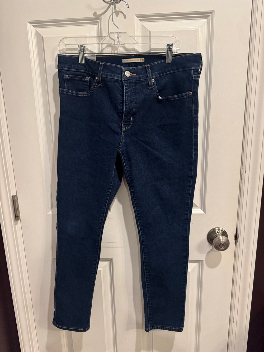Levi's Women's Dark Blue Skinny Jeans